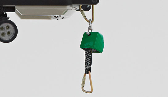 Raymond 5200 Orderpicker Truck Tether Options